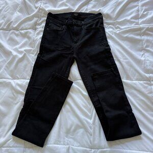 Agolde Jeans Womens 27 Sophie Black Skinny Dark Wash Boho City Cotton